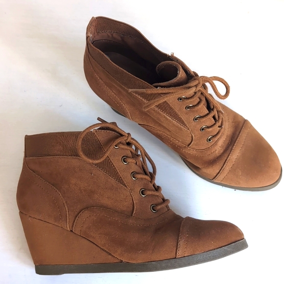 Wedged Bootie - Picture 1 of 4